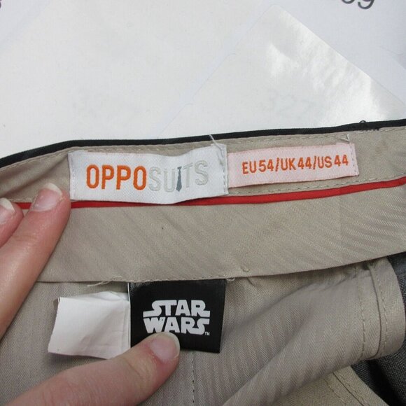 Opposuits Darth Vader Star Wars Pants Men’s 44 Black Slacks Halloween Party 350 - Picture 3 of 11